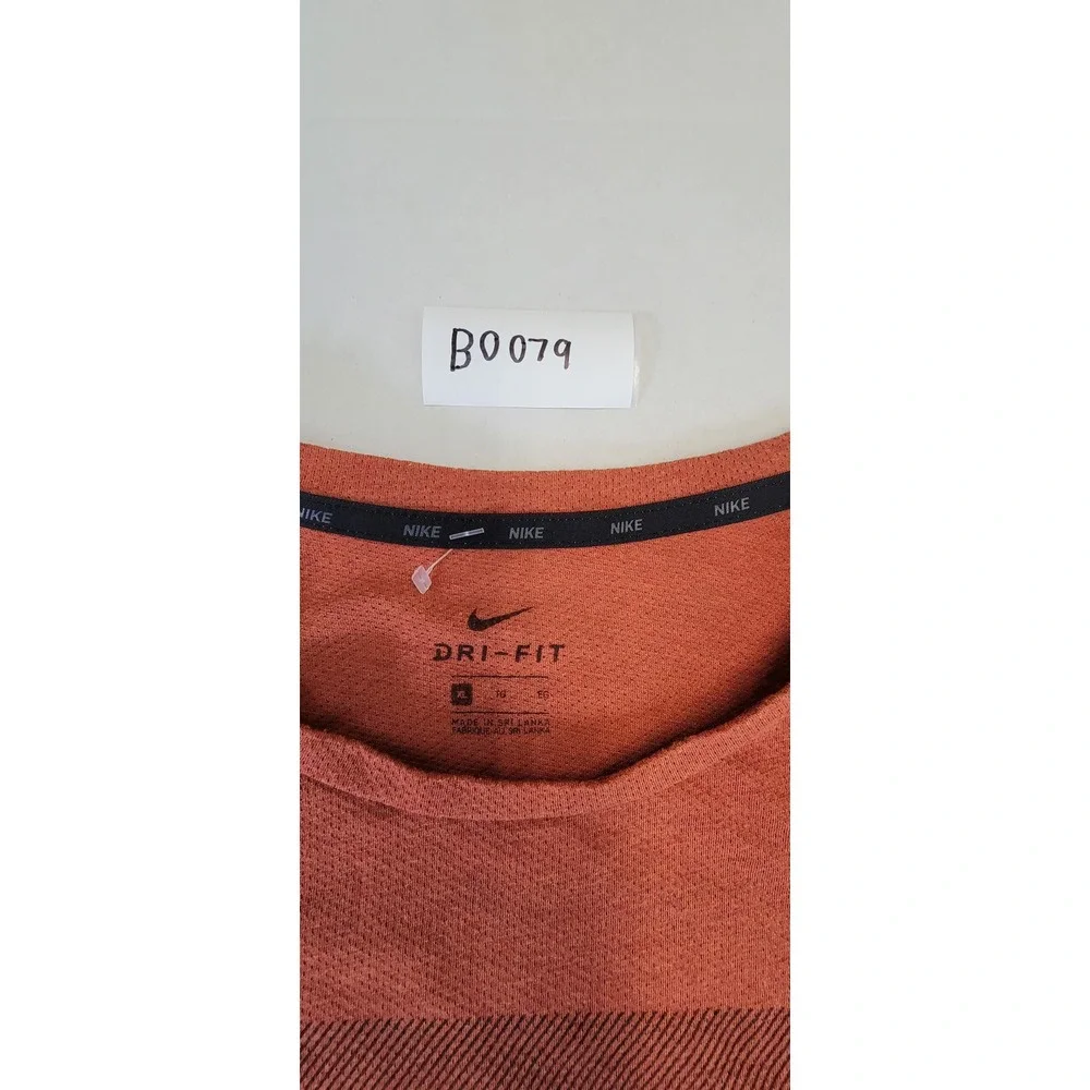 Nike Dri-FIT T-Shirt Men's‎ Activewear Athletic Training Running Top Orange XL